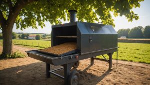 Rouen : une ferme d'insertion mise sur la torréfaction solaire