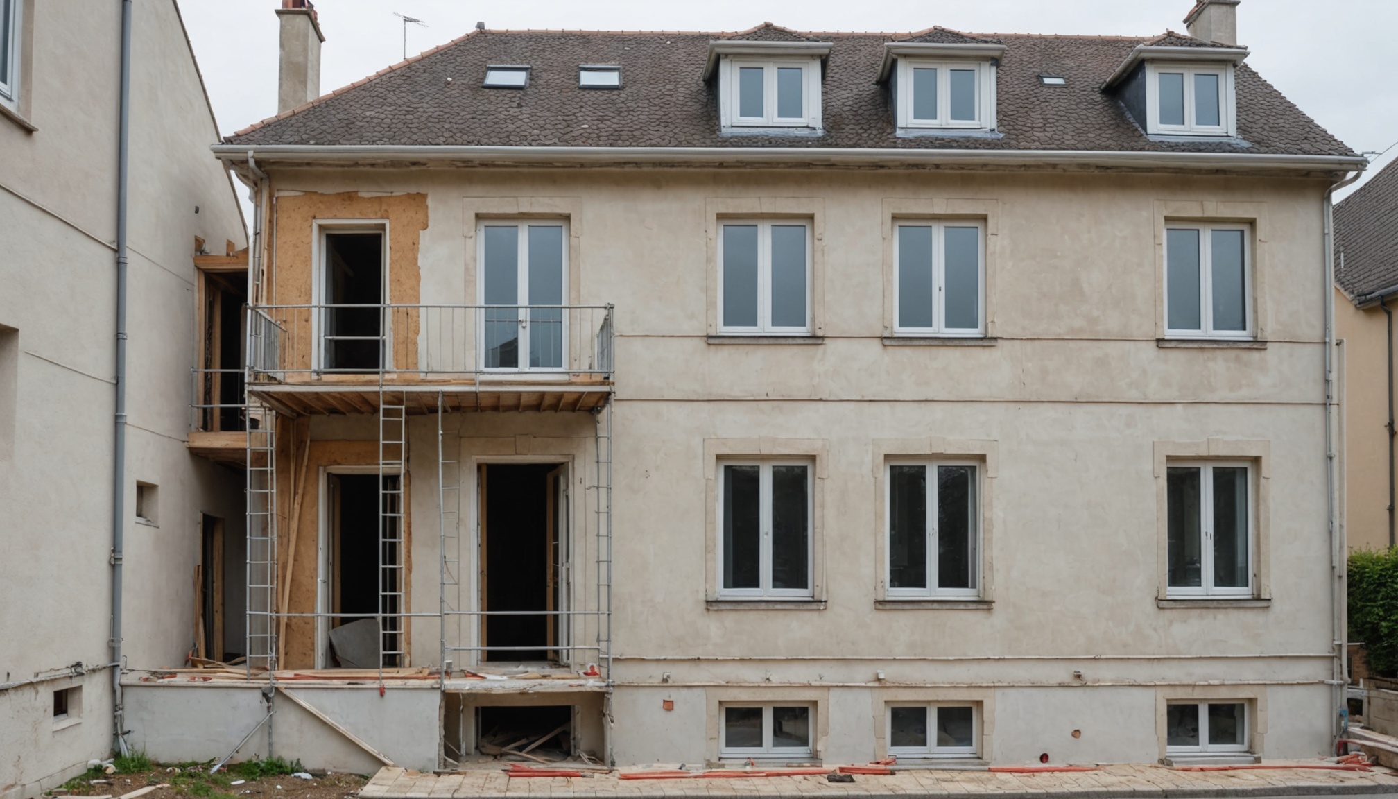 Entretenir sa façade : mousses, humidité et crépi fatigué